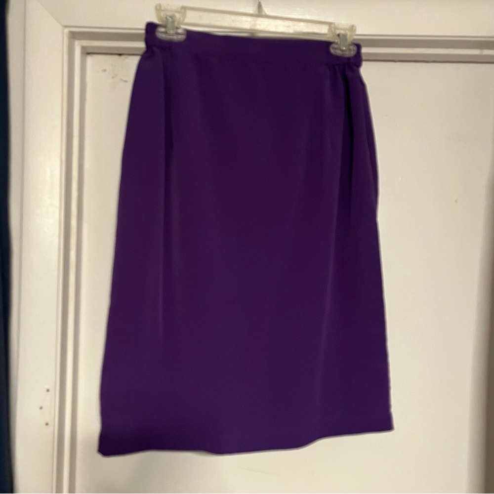 Elegant Purple Women's Skirt